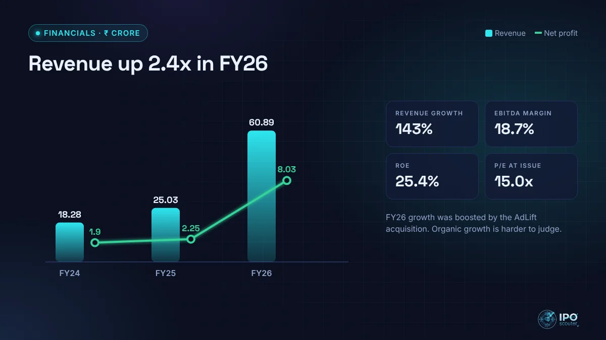 Liqvd Digital India revenue and net profit with key ratios